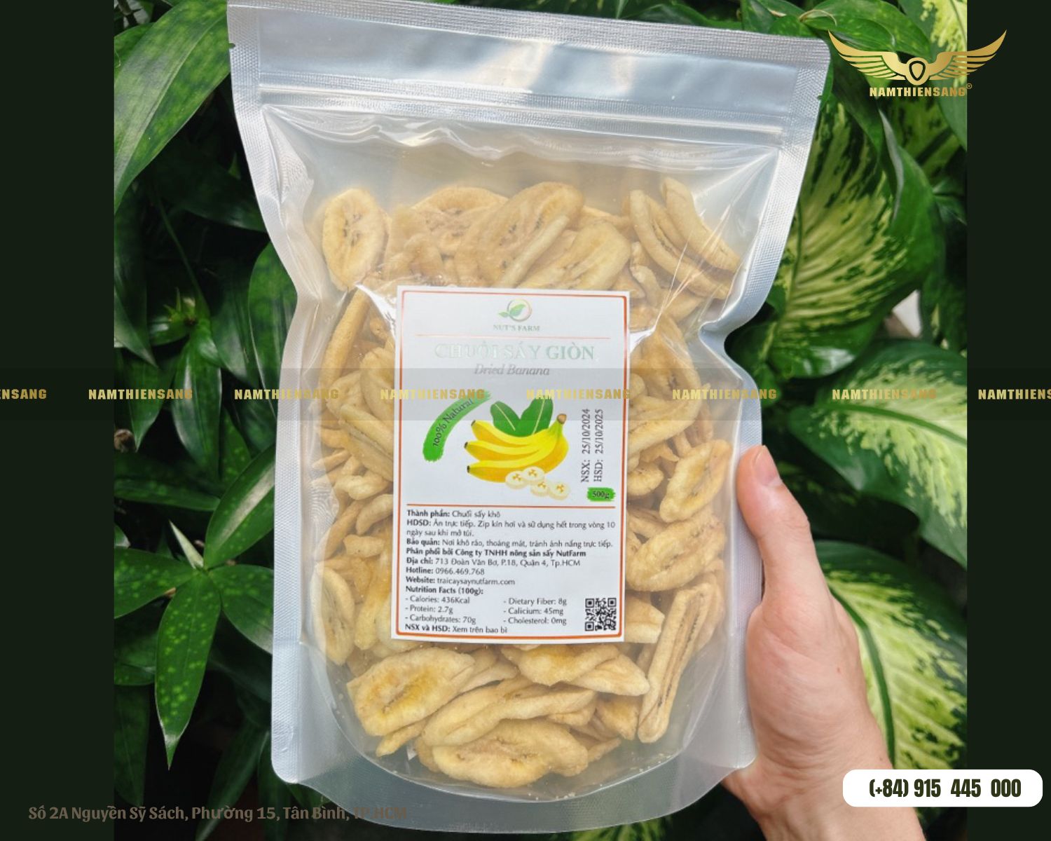 Bao Bì Chuối Sấy Kiểu Túi Zip Đáy Đứng